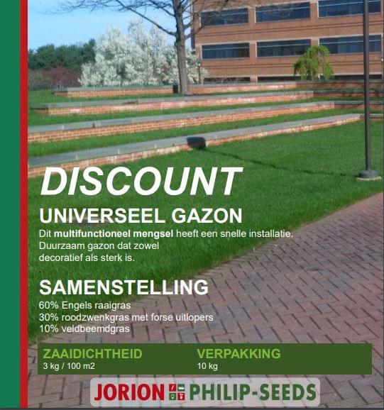 Afbeelding van Gazonzaad Discount - 10 kg