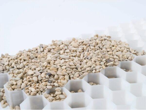 Afbeelding van Grindmatten - Eccogravel 4D 160x120x4 - Grijs