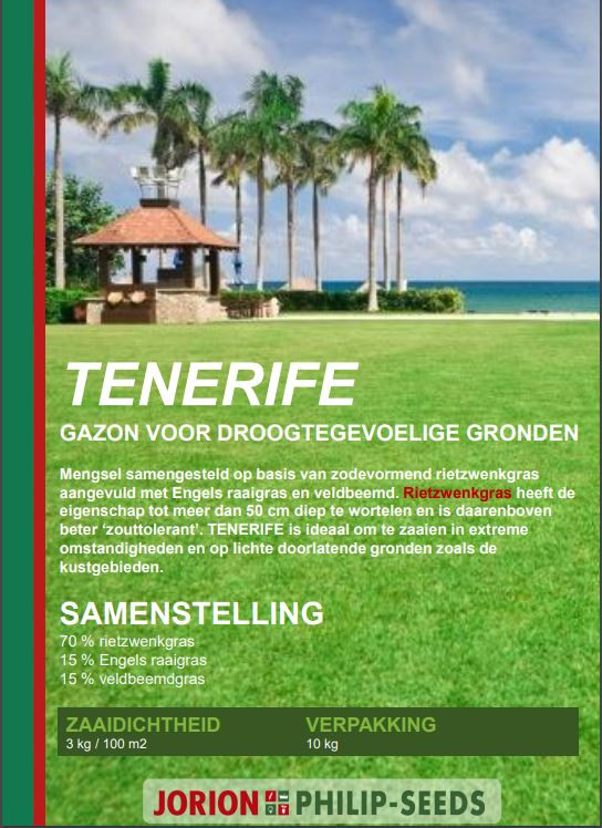 Afbeelding van Gazonzaad Tenerife - 10 kg